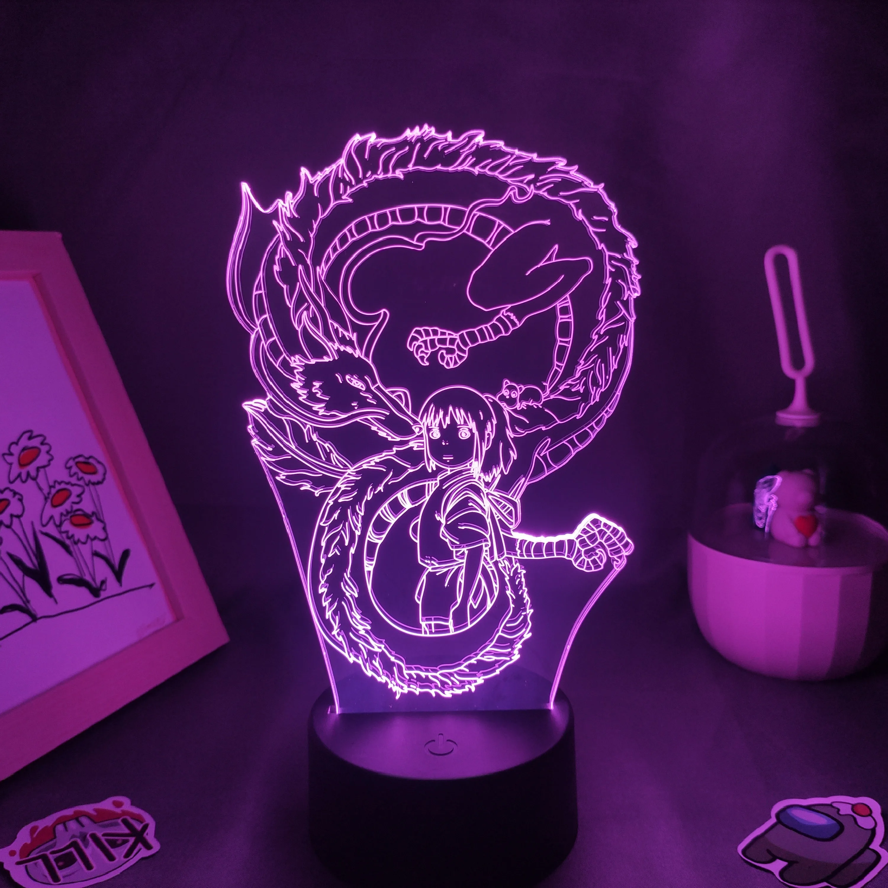 Spirited Away LED Light Box, High Quality Anime Light Box