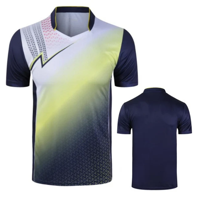 Wholesale High quality material New design Tennis shirts Badminton