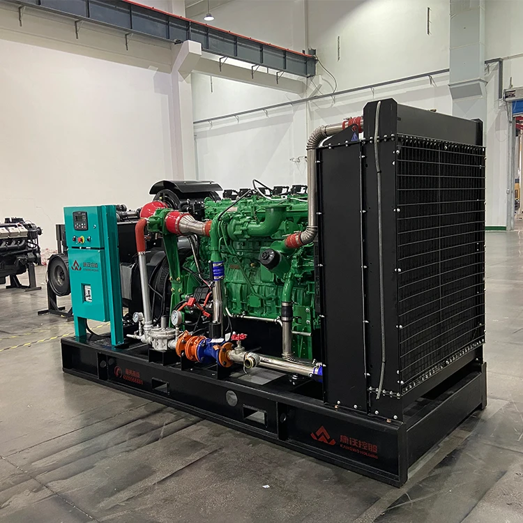 100kw 200kw300kw open frame type, silent box type, container type KANGWO engine diesel generator set factory