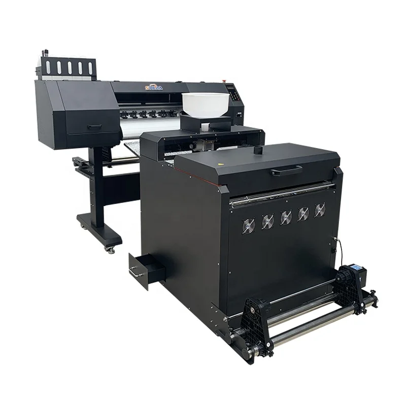 High Quality A1 60CM Dtf Printer Strong Body Dual Head Dtf Printer With Powder Shaker
