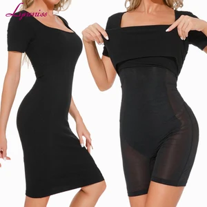 Shapewear for Women Tummy Control Maxi Dress with New Design High Elasticity Slim Bodysuit Hip Enhancer Shapewear