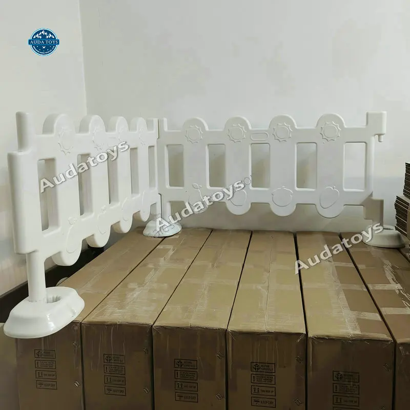 Soft Playground Plastic White Play Yard Fence Pe Outdoor Soft Play Kids