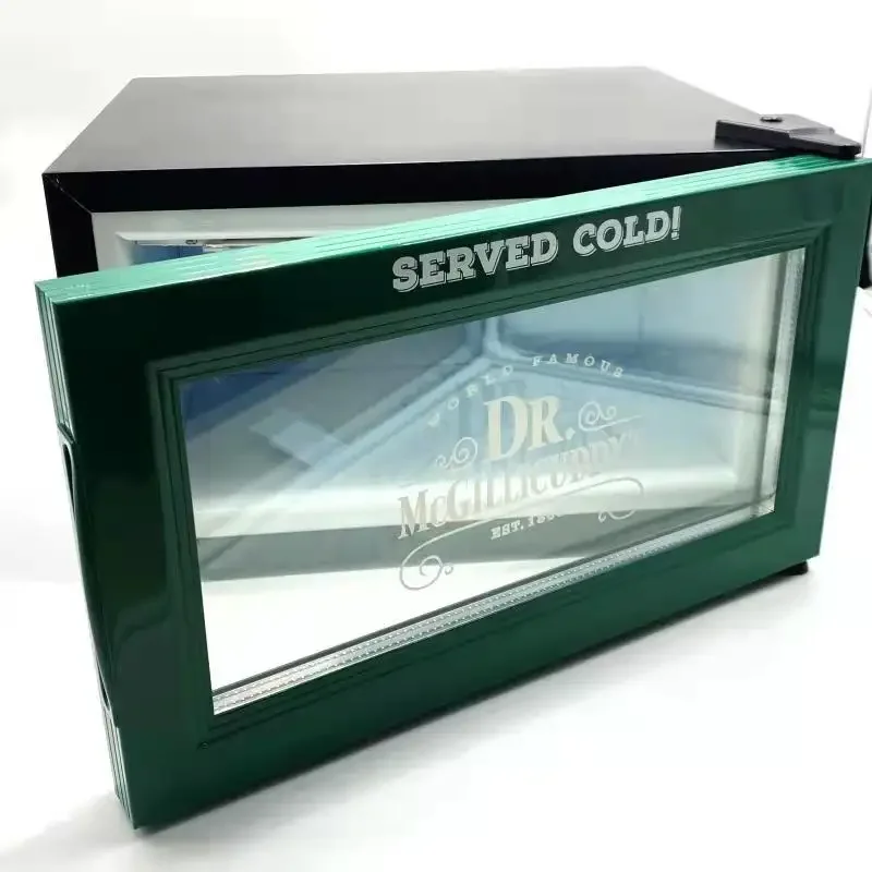 Home bar Countertop Compact Fridge 8 16 18 26 Liter Lockable Mini Fridge Gas Power Small Refrigerator
