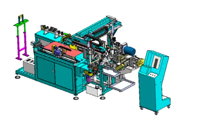 BOBO Machine automatic cnc integrated condenser coil tube cutting bending shown in a detail photo for this news article