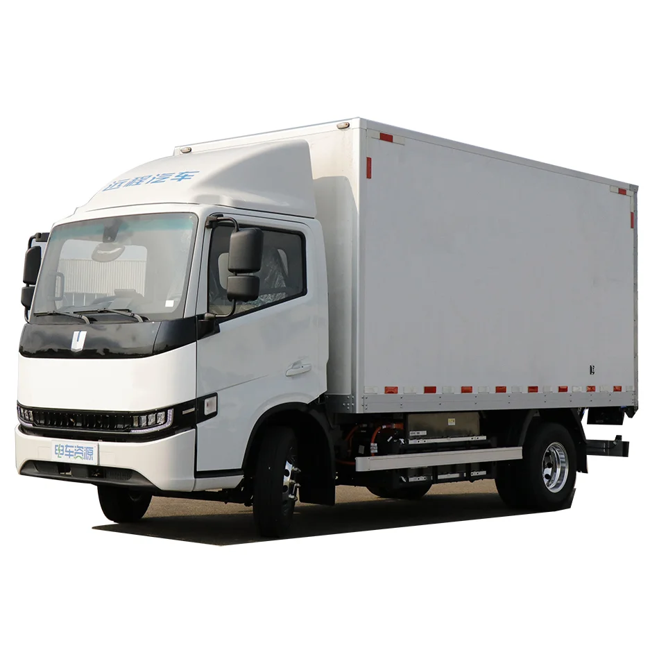 Used Geely Farizon Light Electric Van Truck 4x2 3360mm 90kwh Factory Customized Light Trucks For