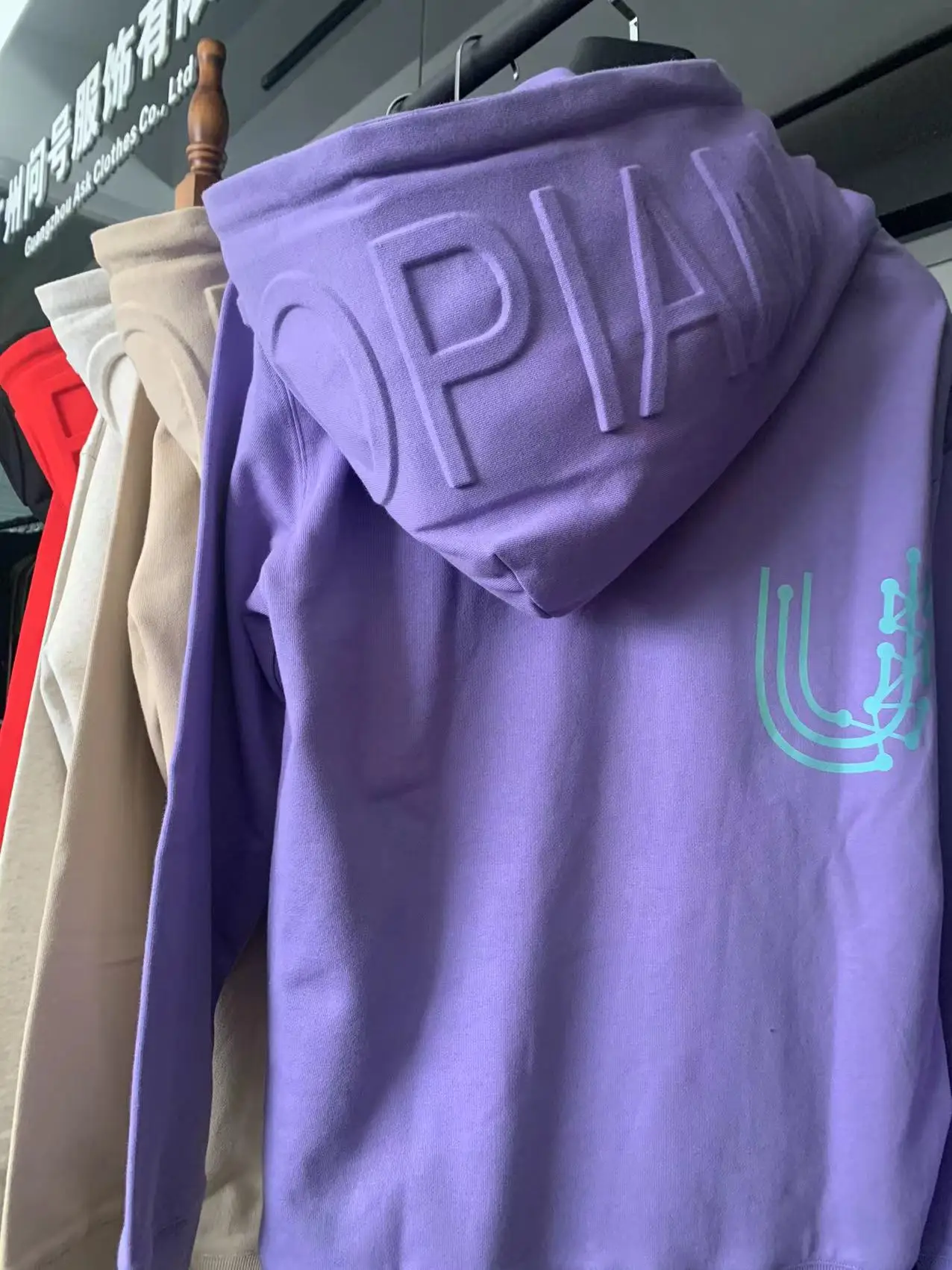 Custom Oem Drawstring 3d Printing Embossed Hoodie Custom Heavyweight Men Hoodies Sweatshirt