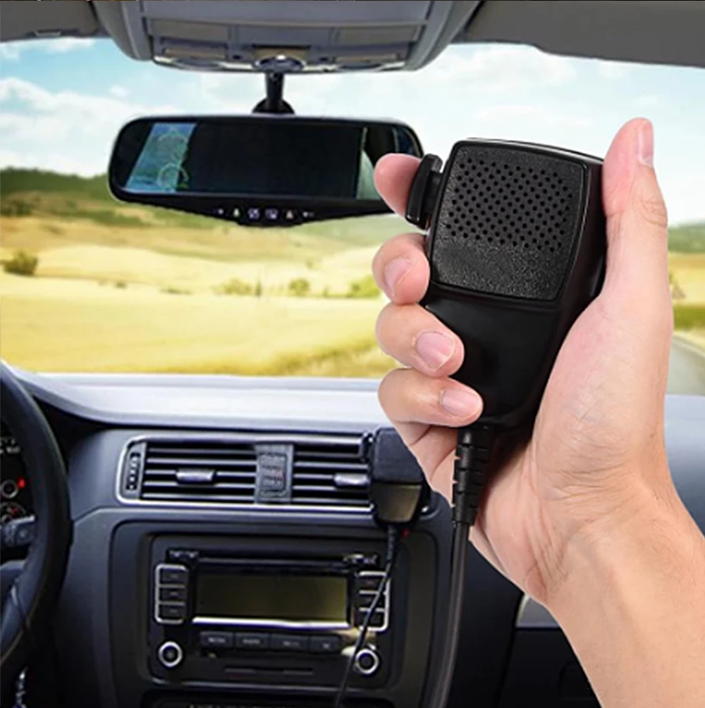 ANYSECU Professional  Microphone HMN3596A Wired Portable Walkie Talkie Speaker for GM2000, GM300, GM3188,