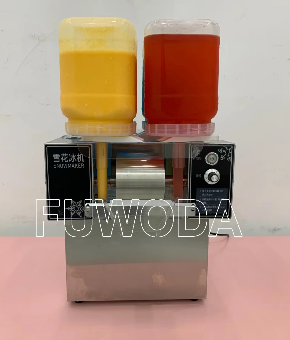 60KG/H 業務用雪花氷製造機 ミニサイズ 韓国式かき氷機 新型 4種類の