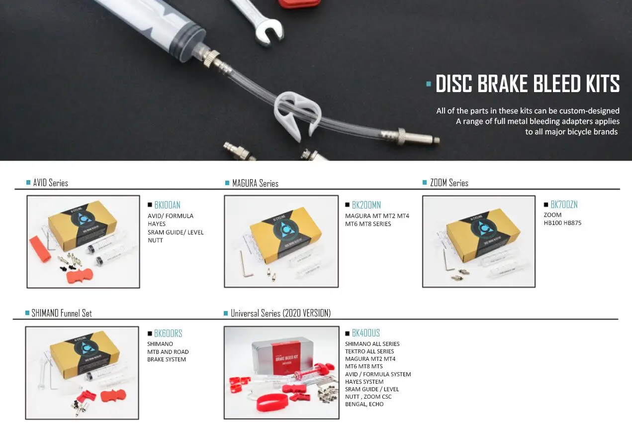 Bicycle Brake Bleed Kit Universal Bike Hydraulic Disc Brake Oil Brake