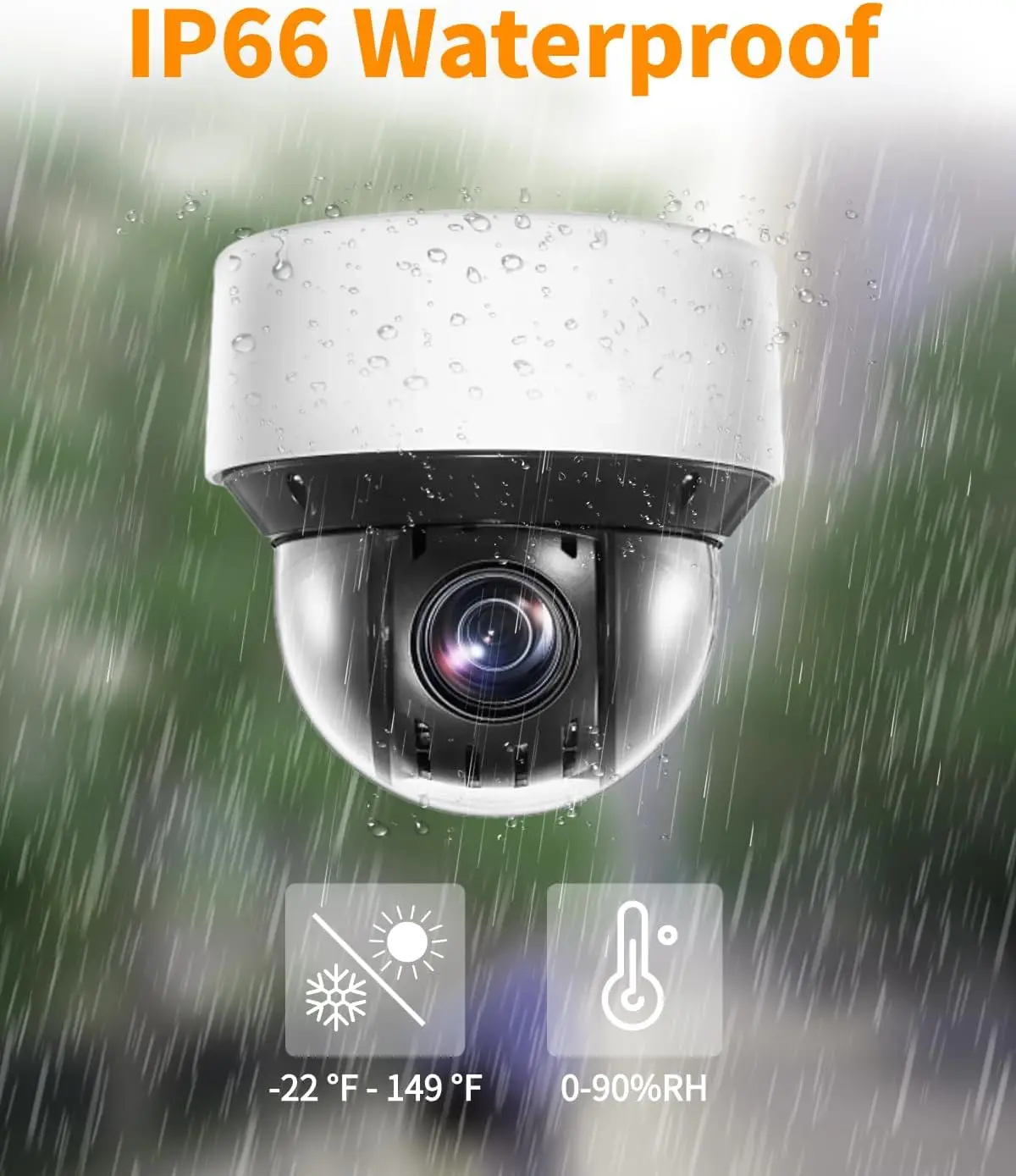 Telecamera IP Hikvision PTZ DS-2DE4A425IWG-E 4MP 25x Zoom DarkFighter IR 50m Tracciamento Auto