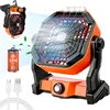 Rechargeable Tent Camping Cordless Travel Fan Office Home Table and Bedroom Traveling