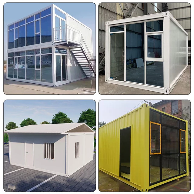 Prefabricated Modular Homes Two Story Prefab Container House| Alibaba.com