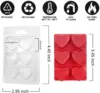 6 cavity heart