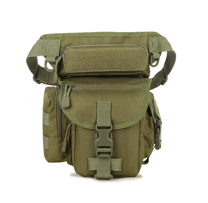 Multi-Purpose Outdoor Cycling Drop Leg Bag Hunting Belt Pack Tactical Waist Belt Leg Bag