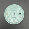 S Style Mint Green Dial Gold Index
