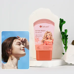 Custom UVA/UVB Sunblock Hyaluronic Acid Tinted Moisturizer Tinted Sunscreen SPF 50 Mineral Glow Sunscreen