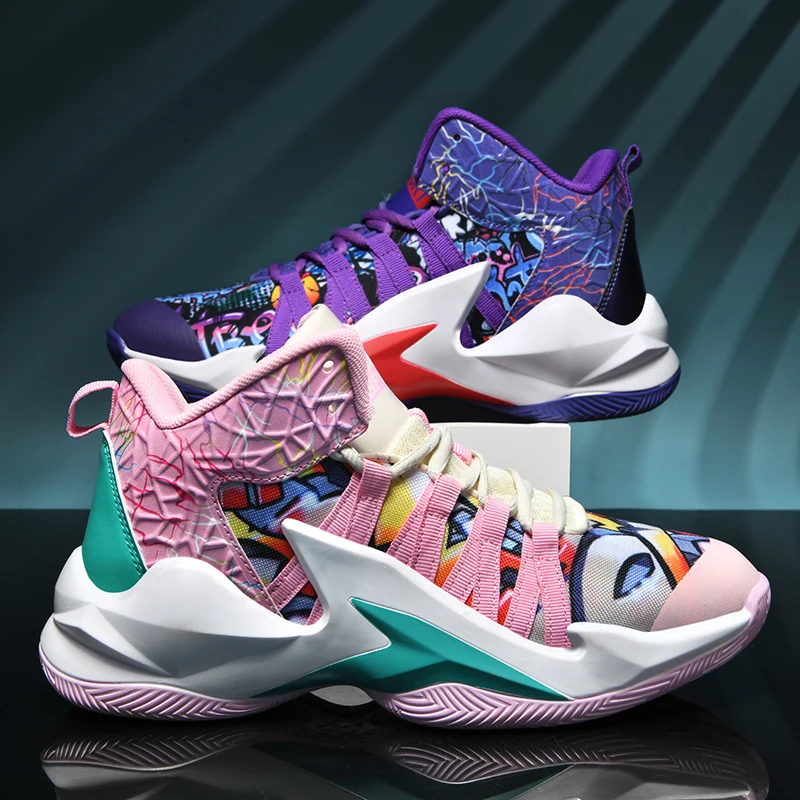 Новинка 2021 Мужская обувь для баскетбола тренировочная обувь с высоким верхом Высококачественная баскетбольная Мужская Спортивная обувь для баскетбола Мужская дышащая Баскетбольная обувь