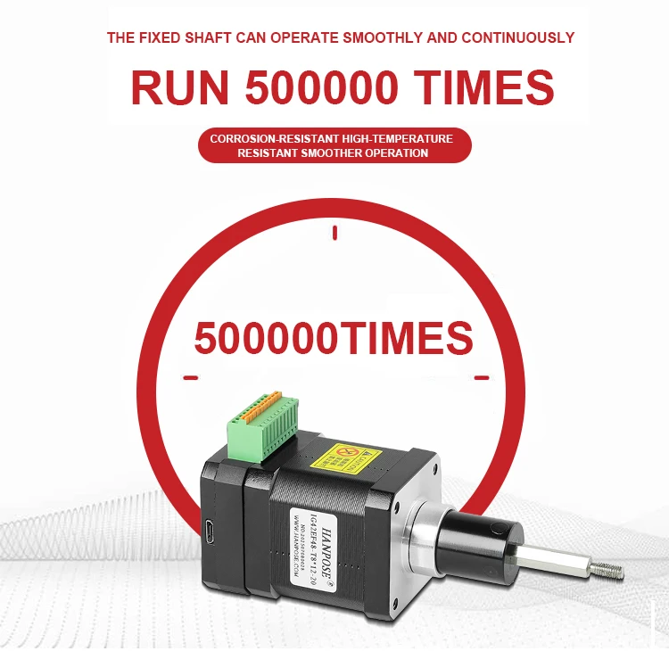 40 t812 20 48mm integrated fixed axis motor 225v 25a 18  nema17 closed loop motor-4