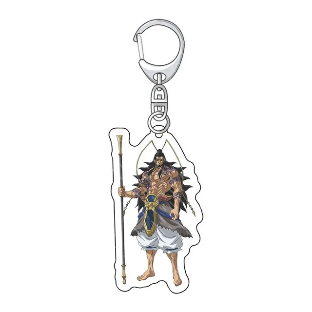 Cute Record of Ragnarok Anime Keychain Cartoon Acrylic Figure Sasaki Kojirou Jack the Ripper Key Chain Key Ring Holder