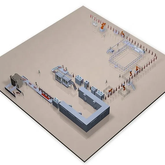 Viscera Sliding Chute  Meat Processing Machinery Slaughtering Equipment for Cattle/sheep/pig Abattoir Machine
