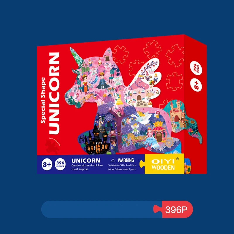 高品質のアートパズル卸売動物パズル人気のファンタジー