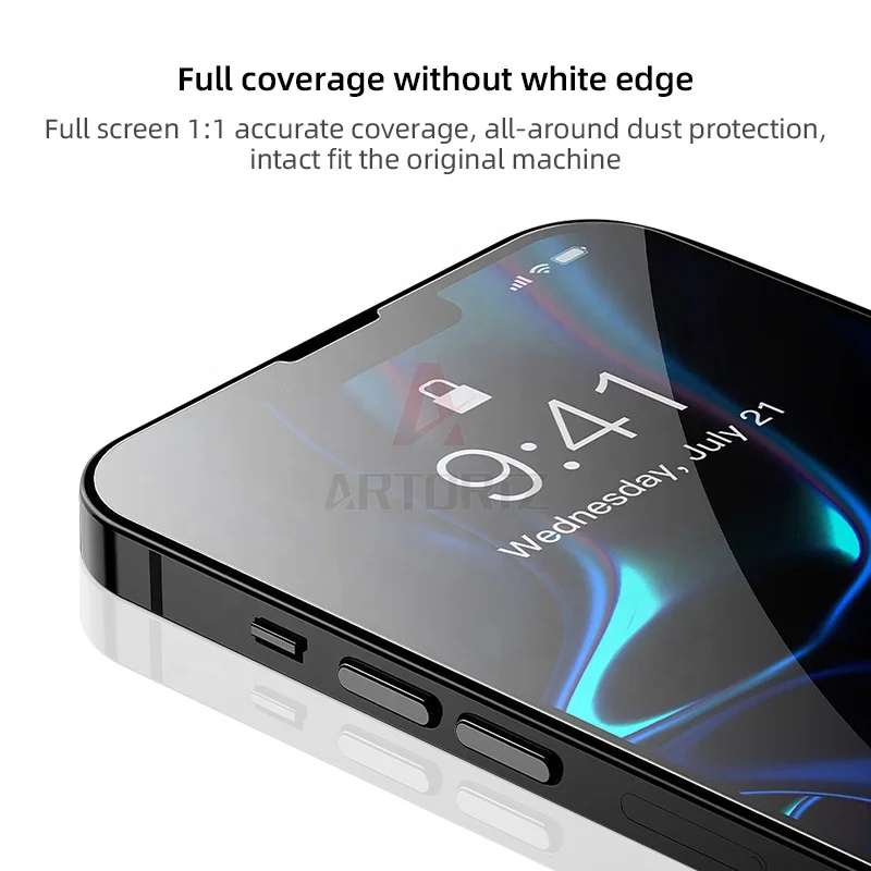 A++ Glass Screen Protector Easy to Install Application Tool for Iphone 14 14 Pro Max 13 12 11 X Screen Protector Mobile Phone