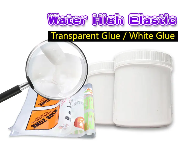 Factory High Stretchable Borne High Elastic Water White Glue Adhesive Glue For Garment Screen