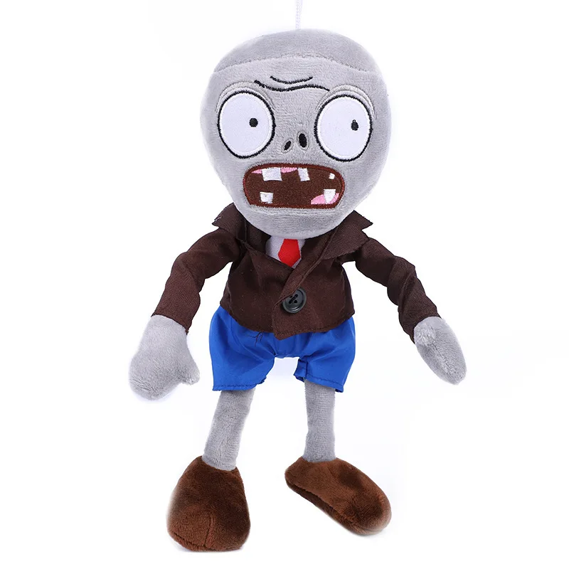 Planta Vs Zombies de peluche de 30cm para niños, juguete de