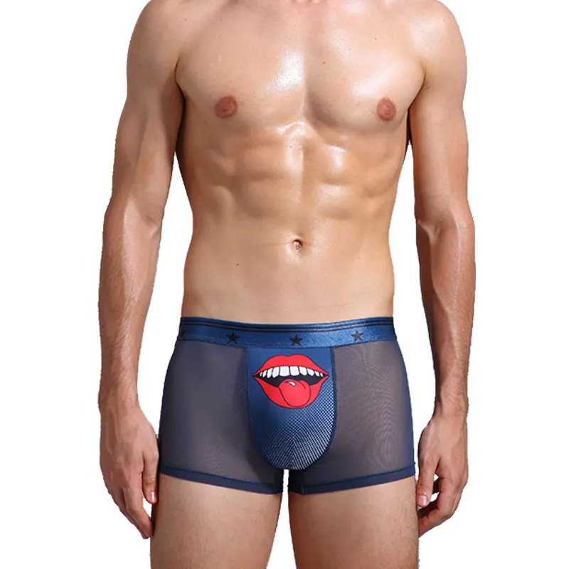men transparent shorts