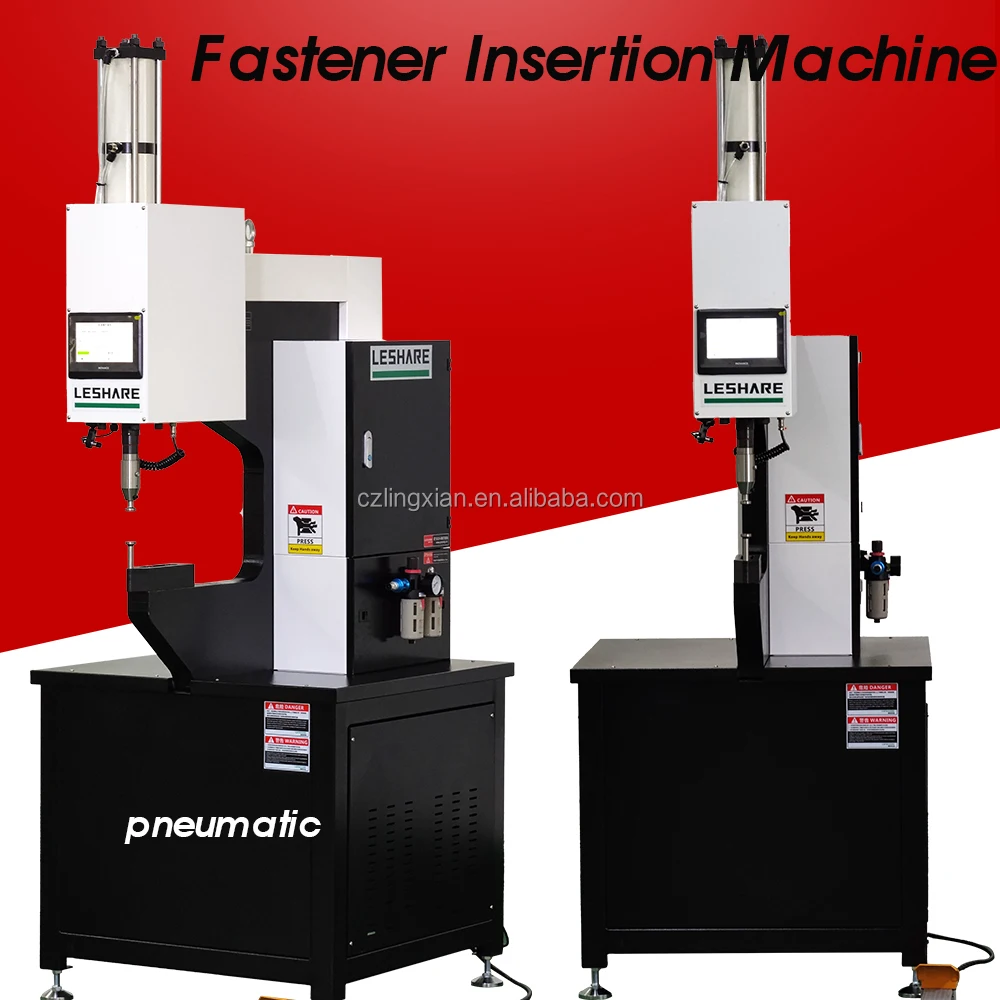 Customize 0-8 Tons 80KN Pneumatic Screw Riveting Machine,automatic Fastener Insertion Machine