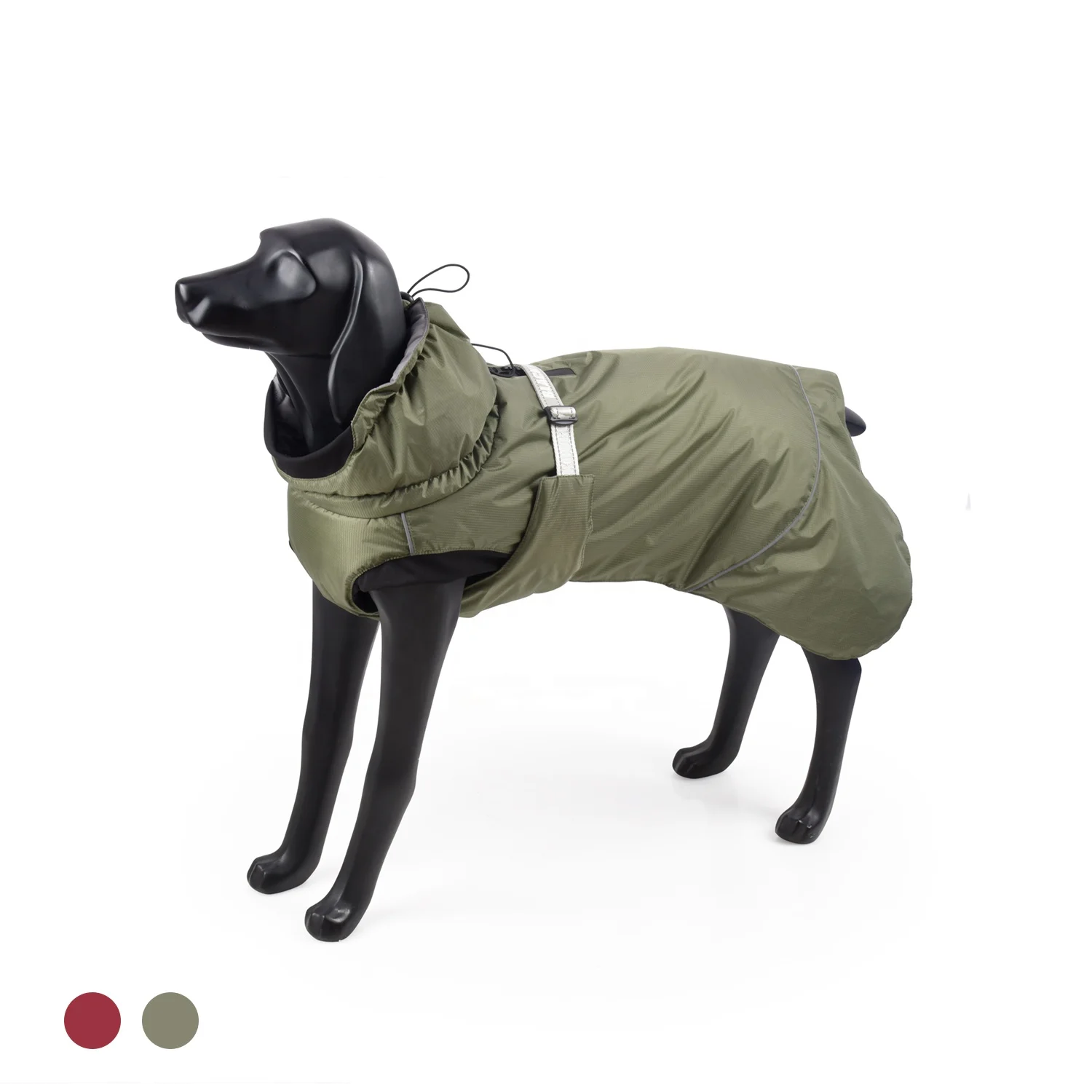 BlackDoggy Luxe Concepteur Chien Vêtements D'hiver Imperméables Pour  Animaux De Compagnie Costume Lévrier Manteau pour Chiens