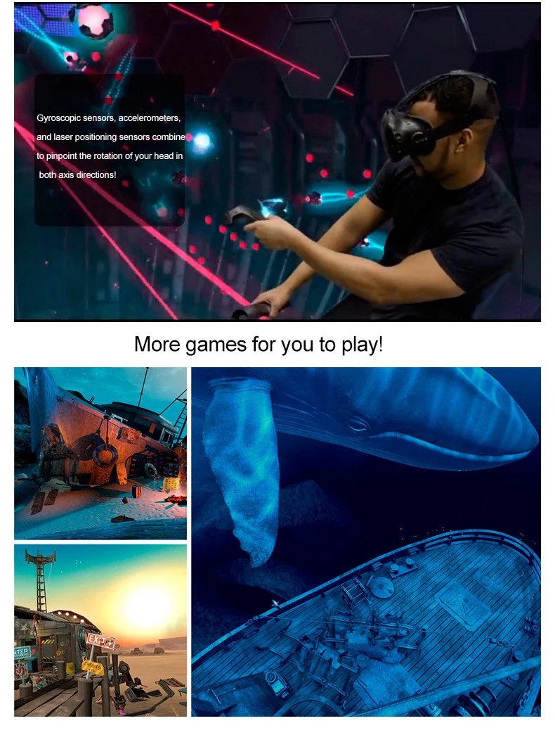 Vr Walking Simulator Virtual Reality Game Ski Rhythm Lightsaber ...