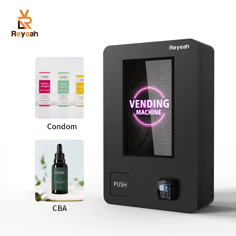 Reyeah Age Verification 24 Hours Self-service Vending Machine 21.5 Inch Video Screens Small Vending Machine