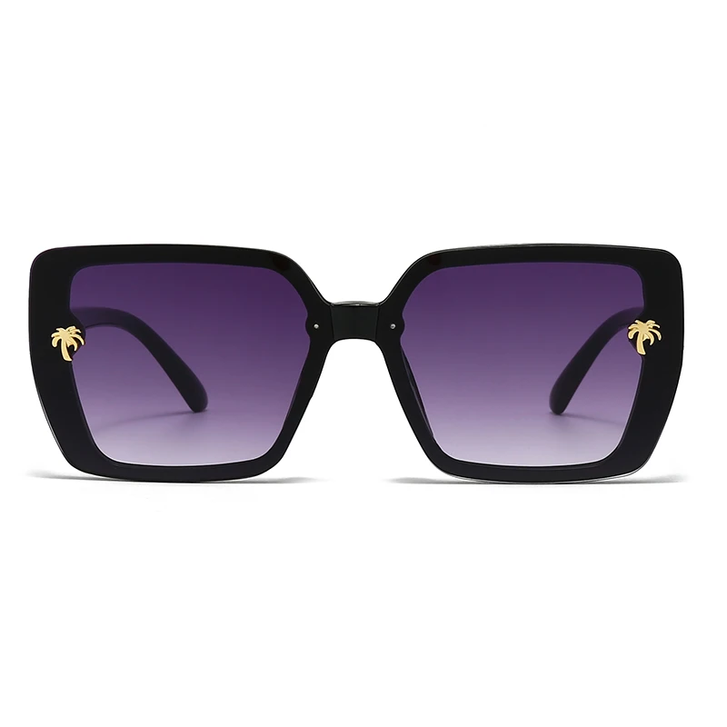 European And American Retro Square Sunglasses, UV Protection, High-end Feel Sunglasses_voghion.com