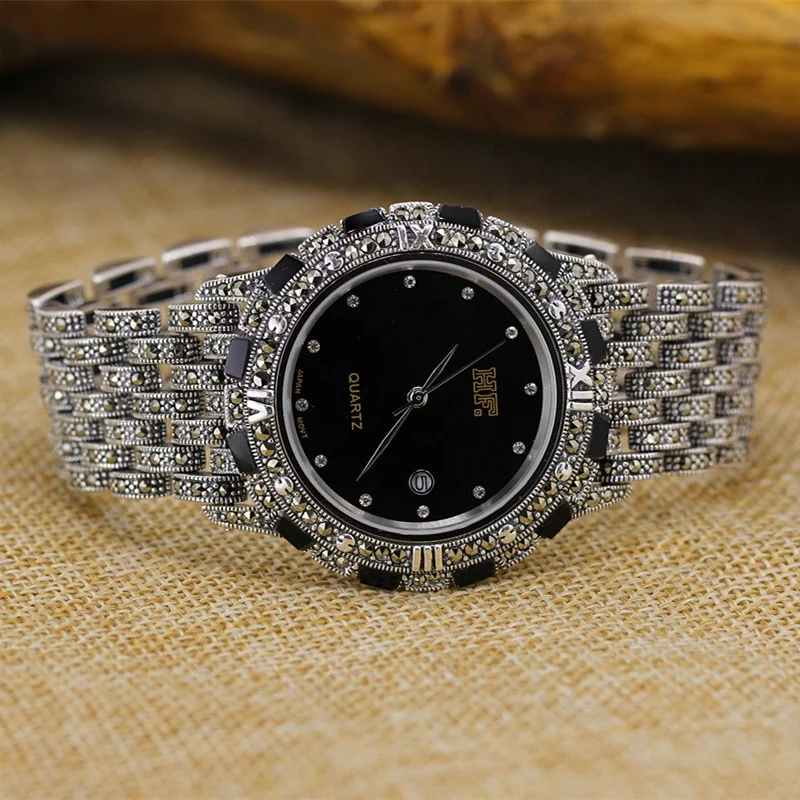Luxury silver watch for men | FULL-SILVER