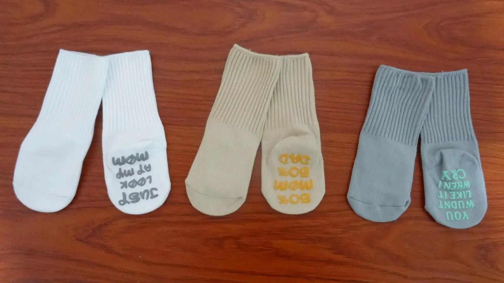 Custom Logo Kids Adults Antislip Trampoline Park Socks Indoor