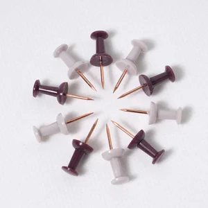 Ins Rose Gold Push Pin Painting Pin Big Head Pushpin Head Map Tacks with Stainless Point Gold Push Pins