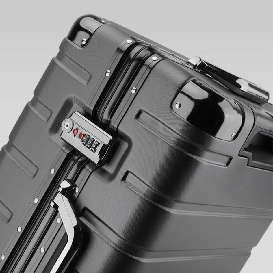 Wholesale Custom New Design Spinner Expandable Carry on Luggage Sets Aluminum Frame Suitcase Trolley Travel Luggage