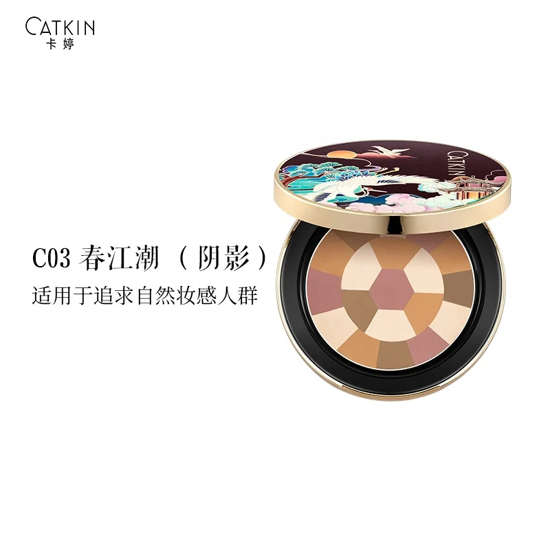 Оптовая продажа, бронзер CATKIN 13,5 г, пудра для макияжа и хайлайтер