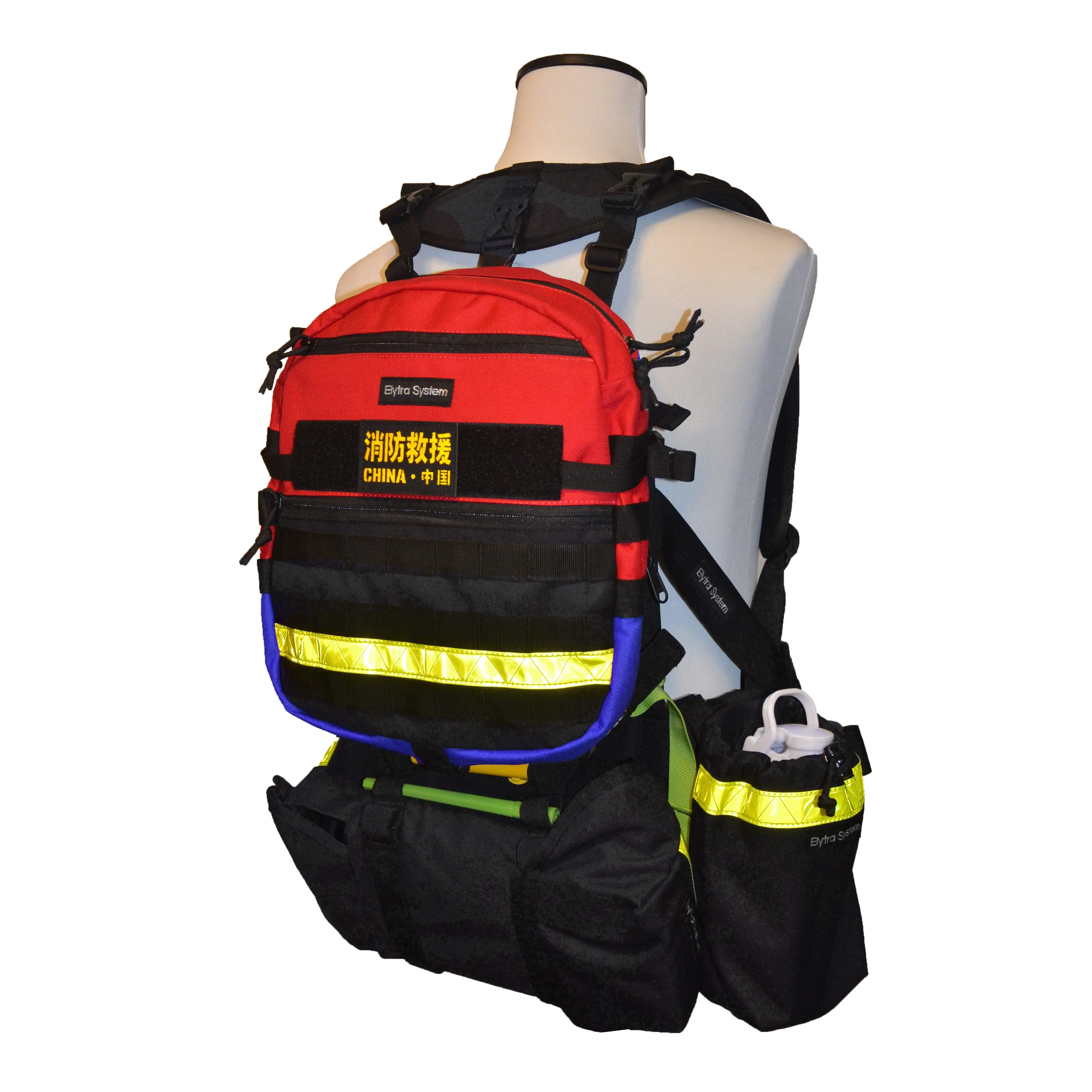 Defensa Civil Mochila Emergencia Para Terremotos Kit Primeros