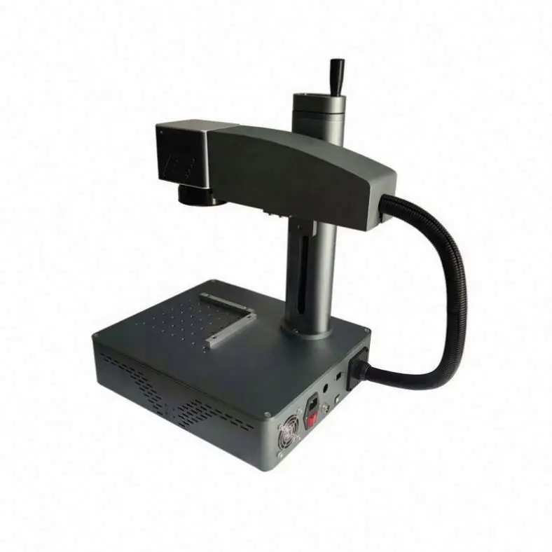 TEBAK Fiber Laser Marking Machine 20W 30W S4 Laser Engraving Machine Metal Laser Engraver for Jewelry Plastic