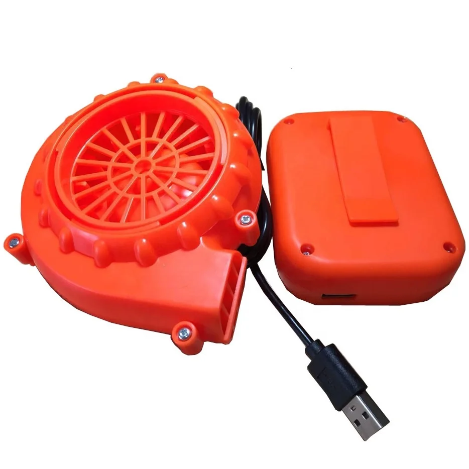 Mini  Fan Blower Battery Pack for Mascot Head Inflatable Costume Clothing Grill 