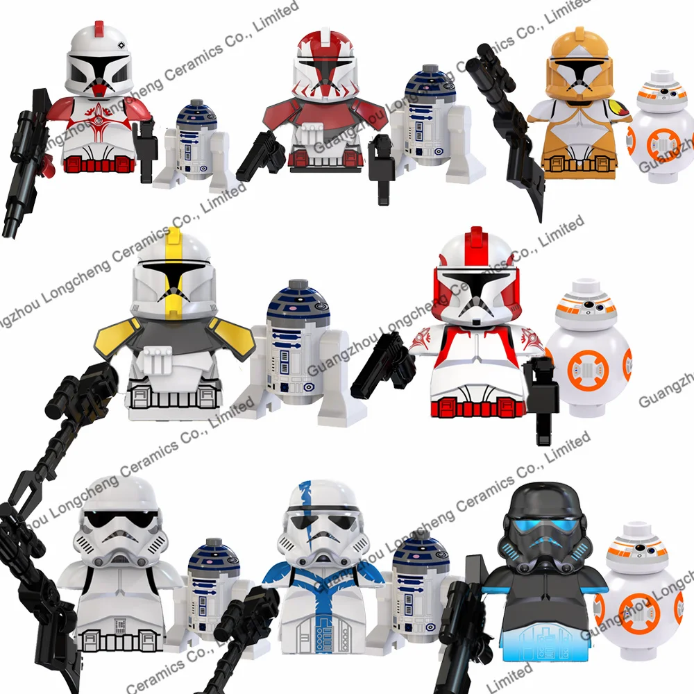 Tv6108 Clone Commander Fox Stone Ganch Bly Bomb Squad Shadow Trooper 