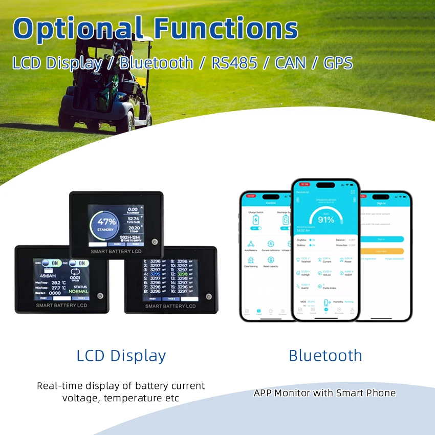 Wholesale 48V Golf Cart Battery - Lithium Ion Lifepo4 Pack