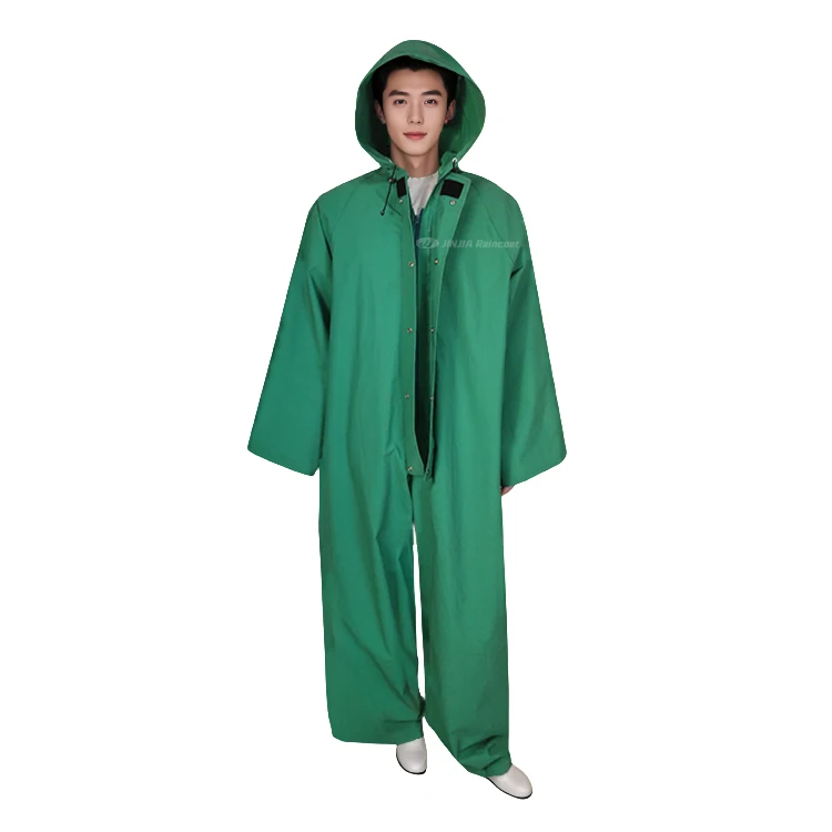 Adult Raincoat Jumpsuit Durable Waterproof Protection