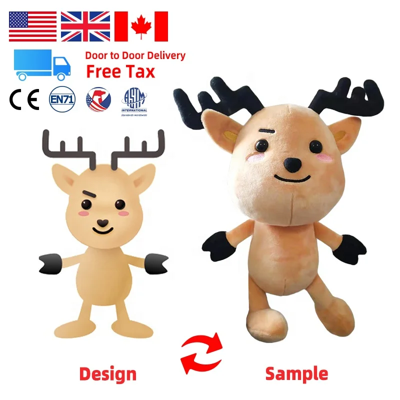 ASTM CE Stuffed Animal Plush Toys Custom Made Stuffed Soft Plush Toy For Sale supplier