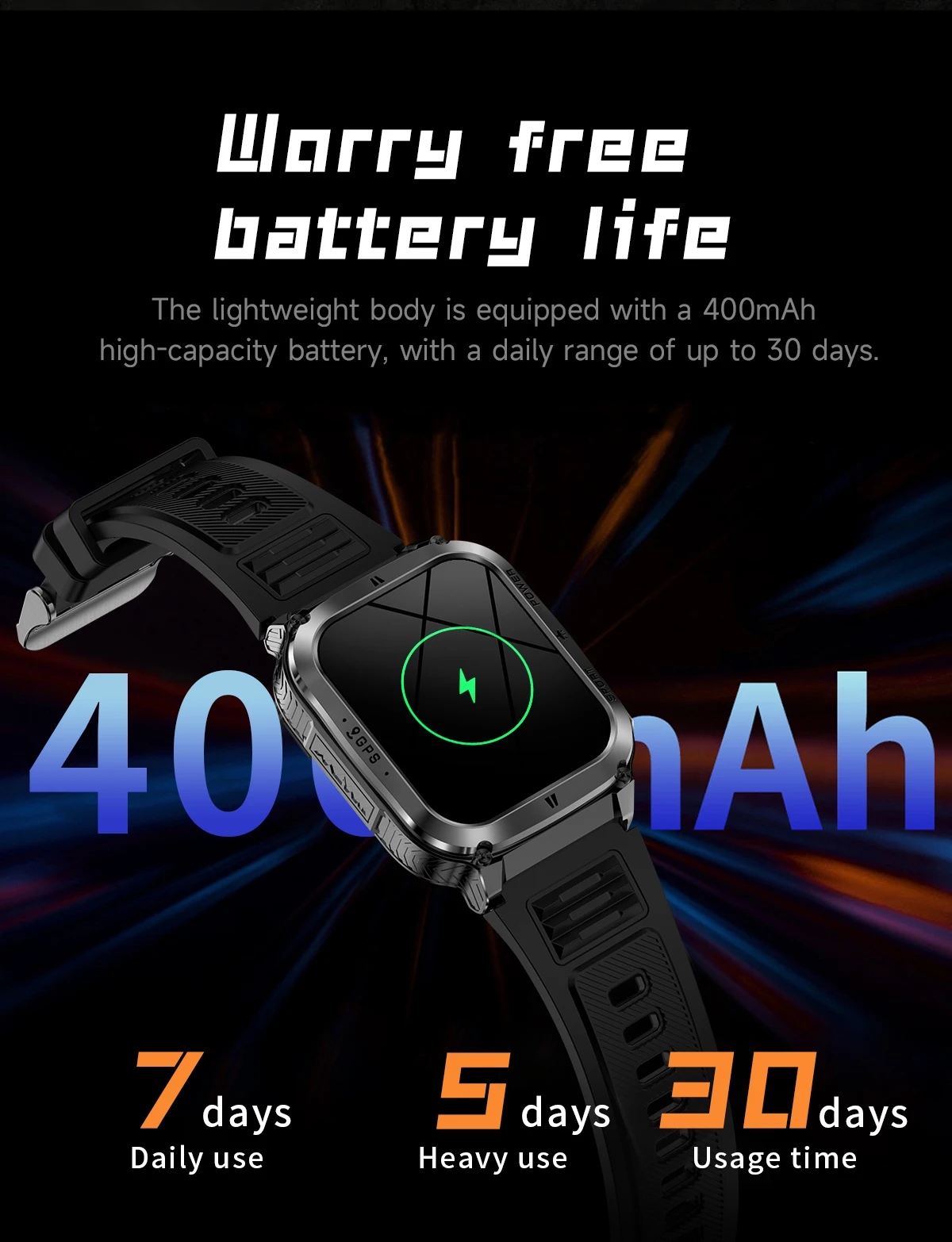 2025 Nx30 Men Outdoor Smart Watch Gps 30m Waterproof 1.83inch Relojes Health Monitoring Blood Pressure Smartwatch 2025 - Buy Nx30 Smart Watch relojes Smartwatch men Smart Watch