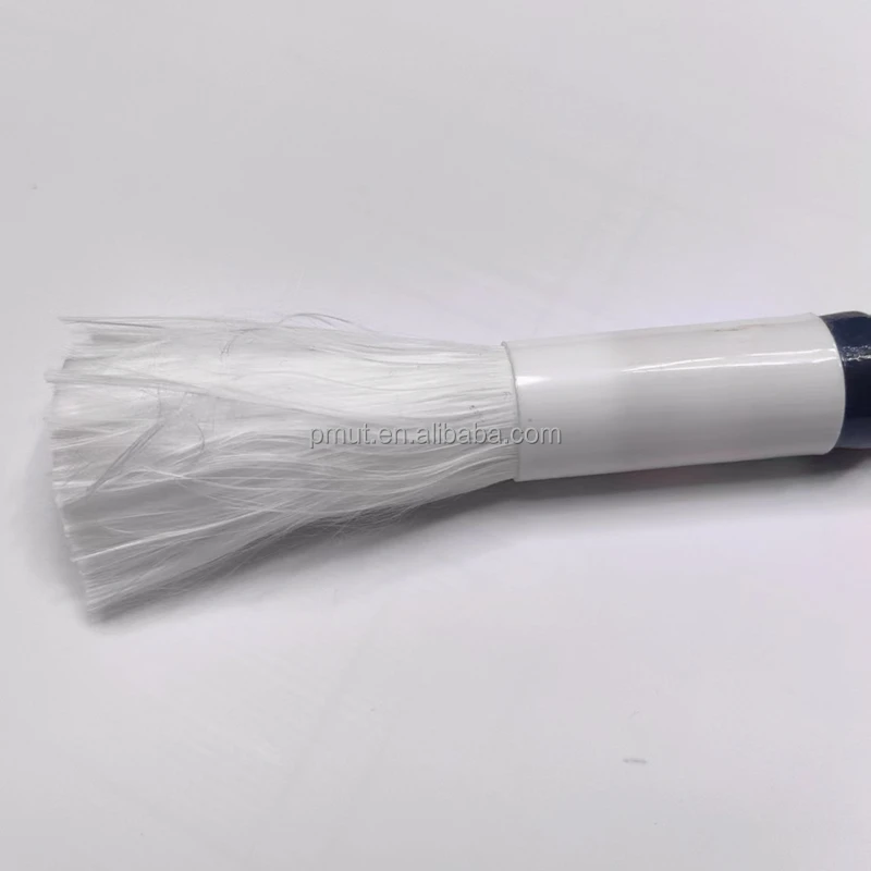 Long-Lasting PVC Container with Plastic Fiberglass Brush Flat Wood Handle for Nail Use FBI Forensic Fingerprint Powder