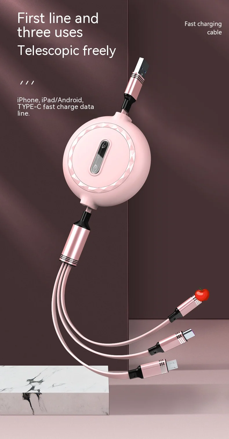 three-in-one winding charging