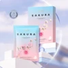 Japan Masque éclaircissant Sakura &amp; Arbutin * 10 pièces | D2WM39850W
